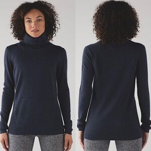 Lululemon Sweat And Savasana Sweater
Heathered Inkwell (Size:2)